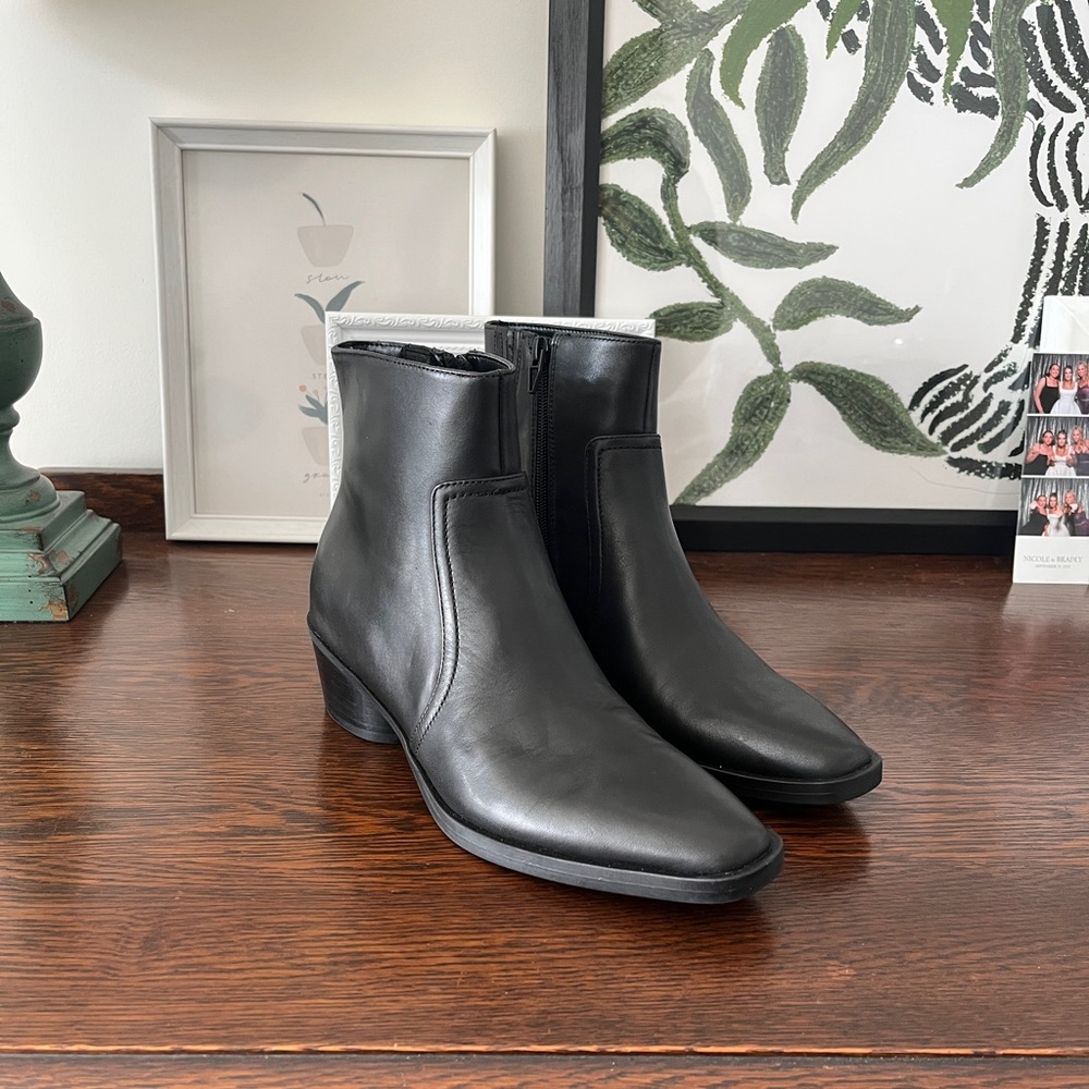 Dolce Vita Fahari H2O Leather Ankle Boot (Fits Small)
